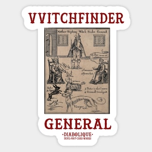 VVitchfinder General Sticker